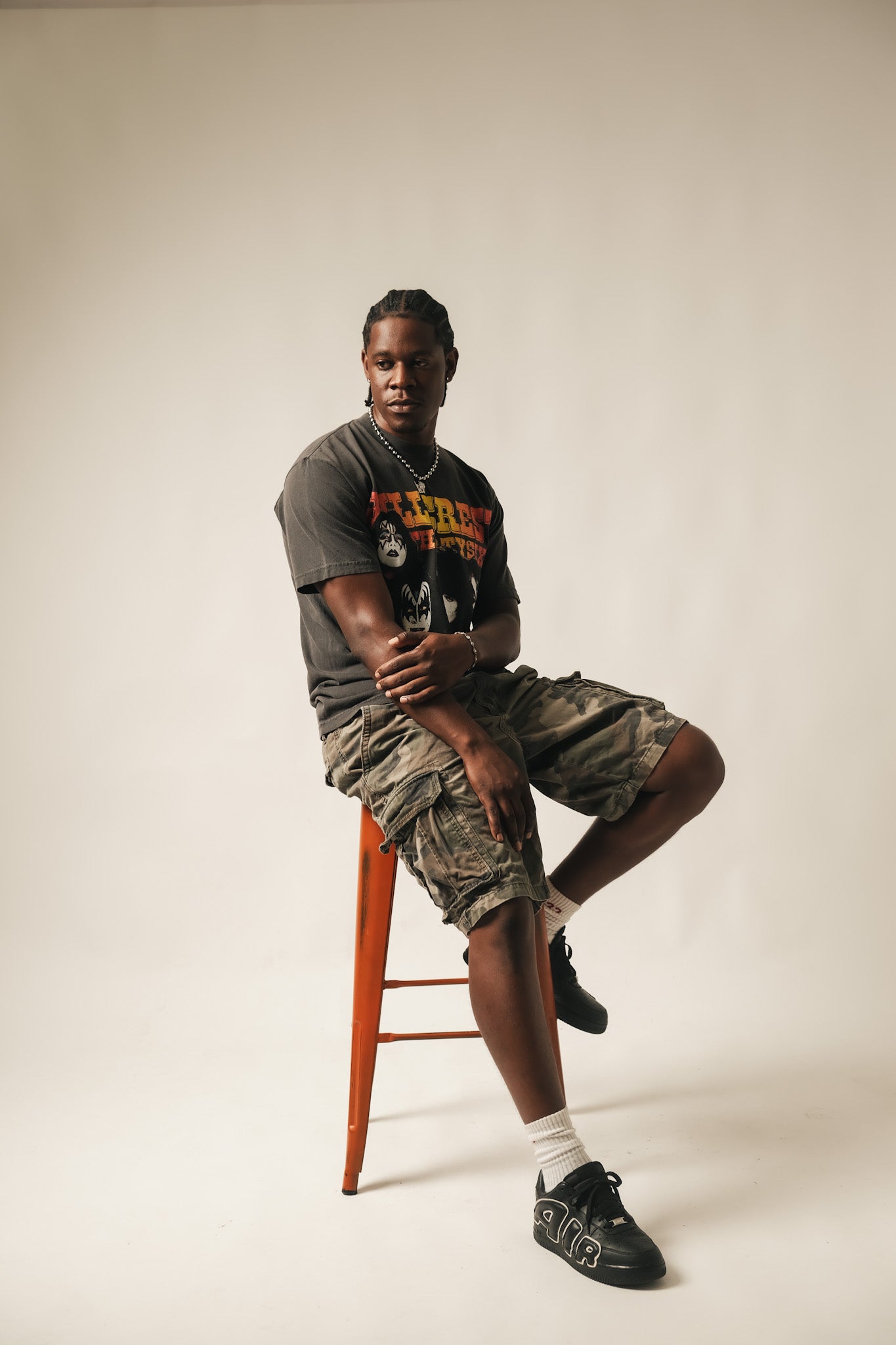 36 RECORDS TEE "ORANGE"